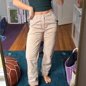 CARHARTT WIP Beige double knee carpenter  Pants